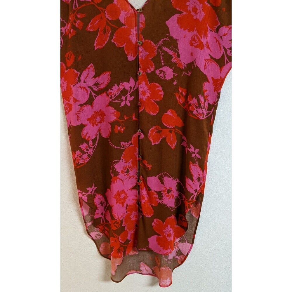 Cabi #5989 Women's TAHITIAN Cover-Up Floral Print Beachy/Vacay/Cruise XS/S - Picture 4 of 13